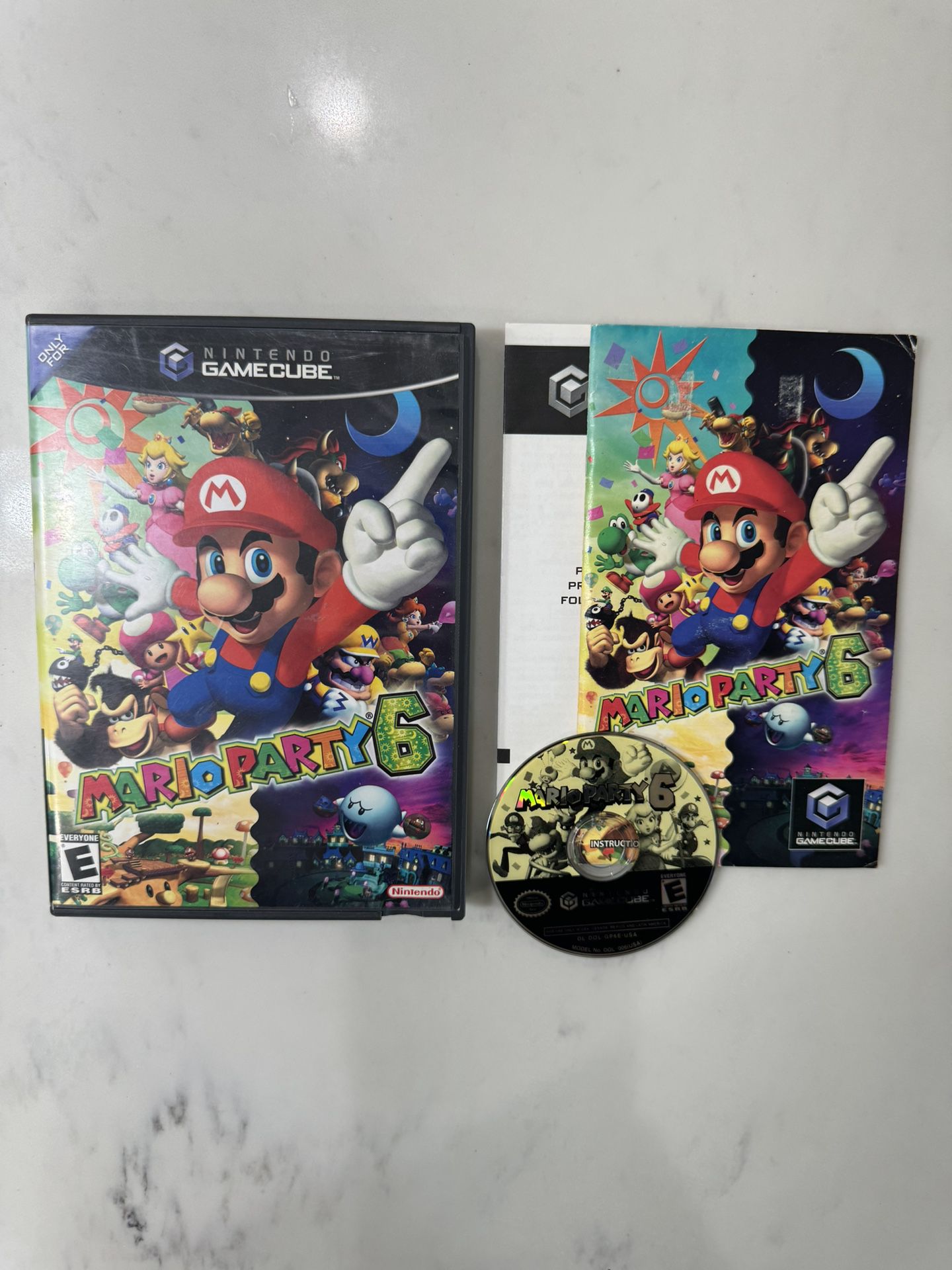 Mario Party 6 Scratch-Less Disc for Nintendo GameCube GAME