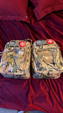 Survival Kit with Tactical Sling Bag