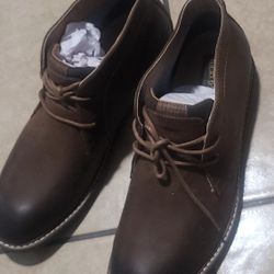 MEN'S LUCKY BRAND LEATHER SHOES NEVER USED