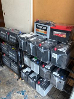 Car batteries
