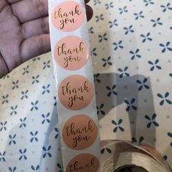 Thank You Stickers 