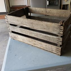 Old Wooden Crate