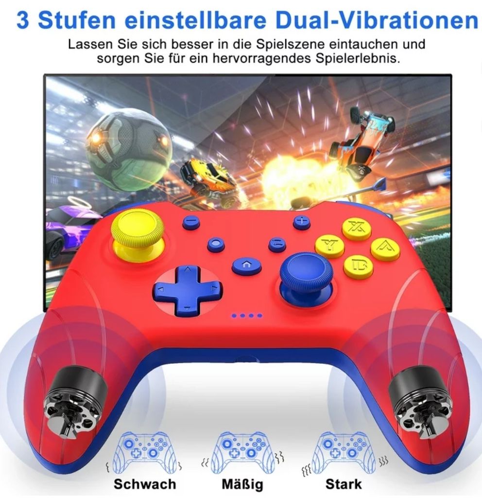 New Switch Pro Controller for Nintendo Switch/Switch Lite Support Wakeup Console 