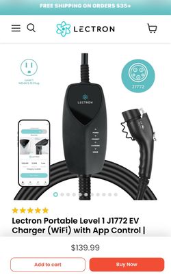 Lectron Level 1 Portable EV Charger – New