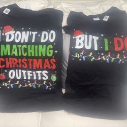 2XL Christmas Shirt Set - 2 Pieces