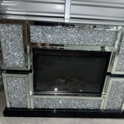 Glass Fire Place 