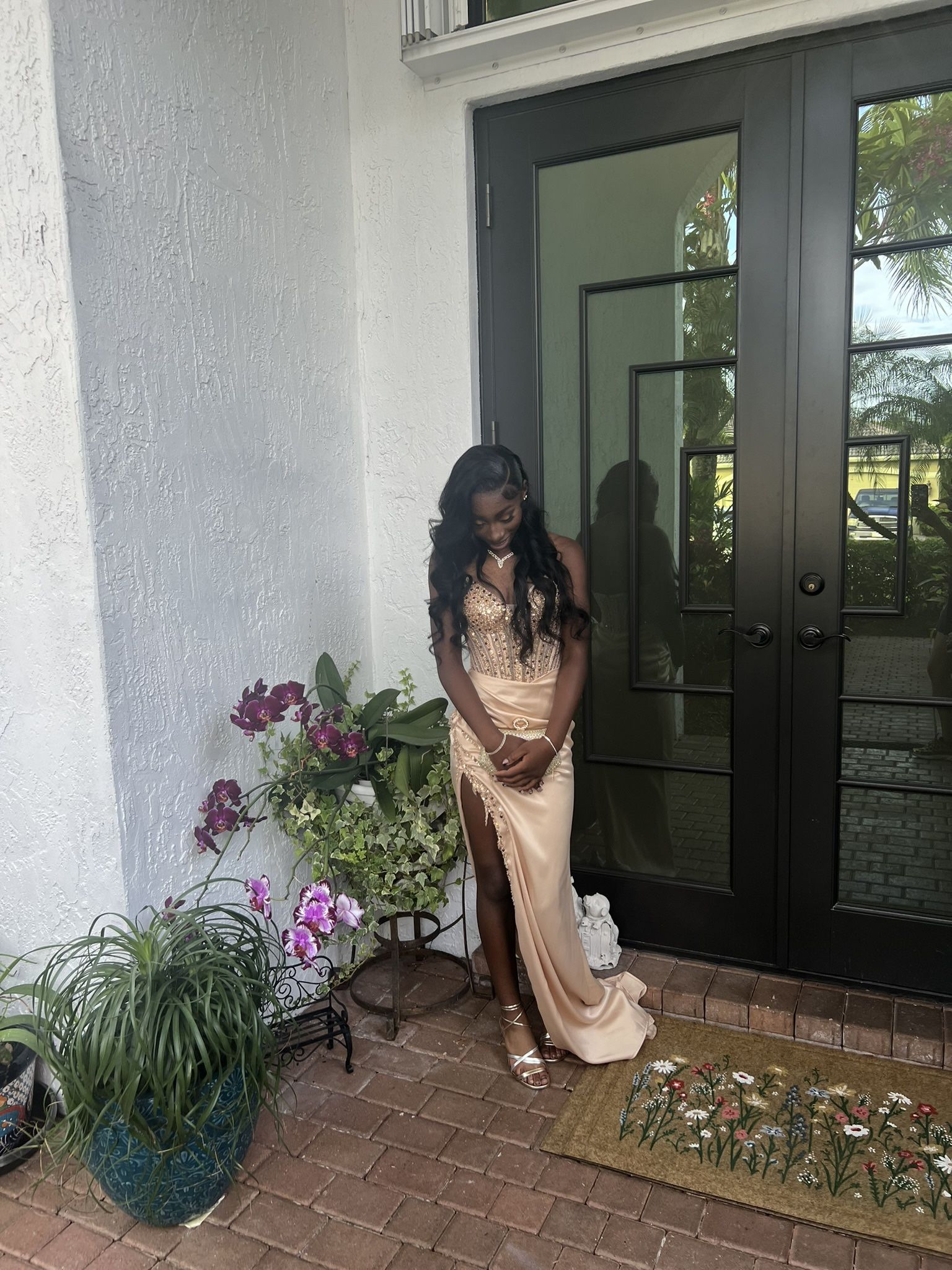 Gold Prom Dress