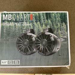 MB Quart Nautic Premium 120 Watt 6.5” Tower Speakers