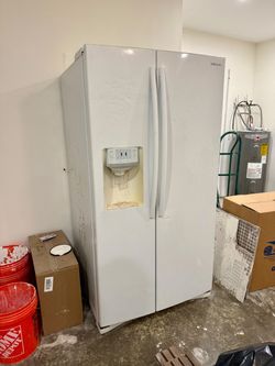 French Door White Fridge