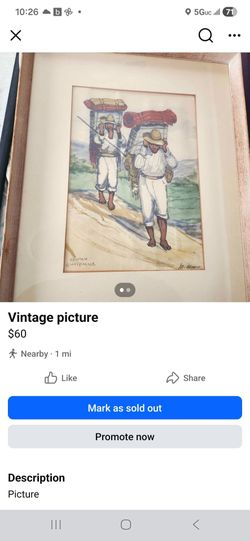 Vintage picture