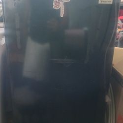USED BLACK MINI FRIDGE