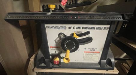 Chicago Electric 10" 13 Amp Table Saw
