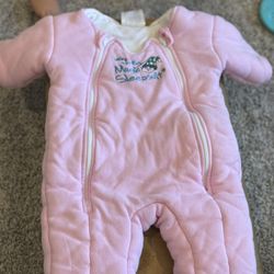 Baby Merlin’s Magic Sleepsuit Pink