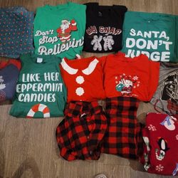 Mens and women's Christmas clothes 