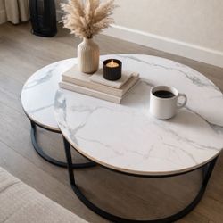 New modern coffee table! Two tables. 