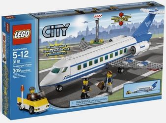 LEGO City, Passenger Plane Set, # 3181