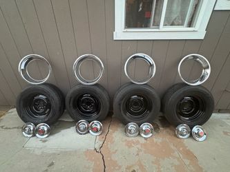 Rally wheels and tires (15s)