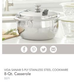 Calderó Vida Sana  De 8qt  