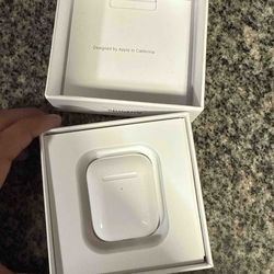 2nd Generation Airpods with Wireless charging case and box