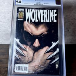 Wolverine Vol 3 #55 CGC 9.8 White Pages 2007 Death of Sabretooth Marvel