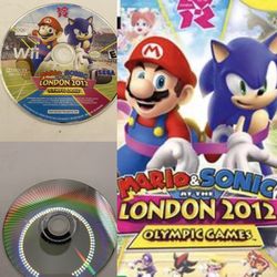 Mario & Sonic at the London 2012 Olympic Games (Nintendo Wii, 2011) disc only