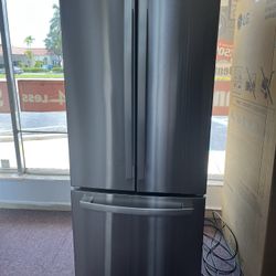 Refrigerator, GE 30” French Door Refrigerator With 1 Year Warranty 