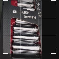 ICON 3/8” PIECE PROFESSIONAL DEEP SOCKETS 