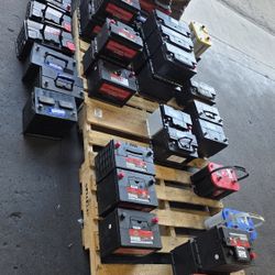 GROUP SIZE 24 27 34 78 65 48 49 47 H6 H7 51r 94r 86 H8 H9 Truck SUV And Car Battery with Warranty. FIRM Price is $59.99 with core exchange 

SE HABLA 