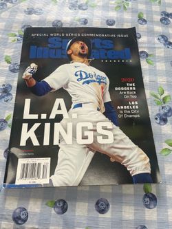 2020 Dodgers World Series magazine