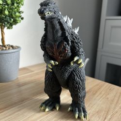 2002 2003 BANDAI 9" Tall RED SCAR CHEST GODZILLA Figure TOKYO SOS RARE
