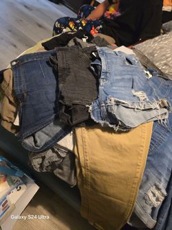 Womans shorts and jeans lot
