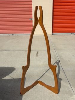 Vintage 1960s Wood Stand