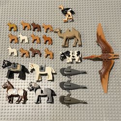 GENUINE LEGO ANIMALS LOT OF 22x ANIMAL MINIFIGURES