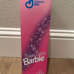 Winter Dazzle Barbie Doll General Mills Special Edition 1997 Mattel 18456 NEW