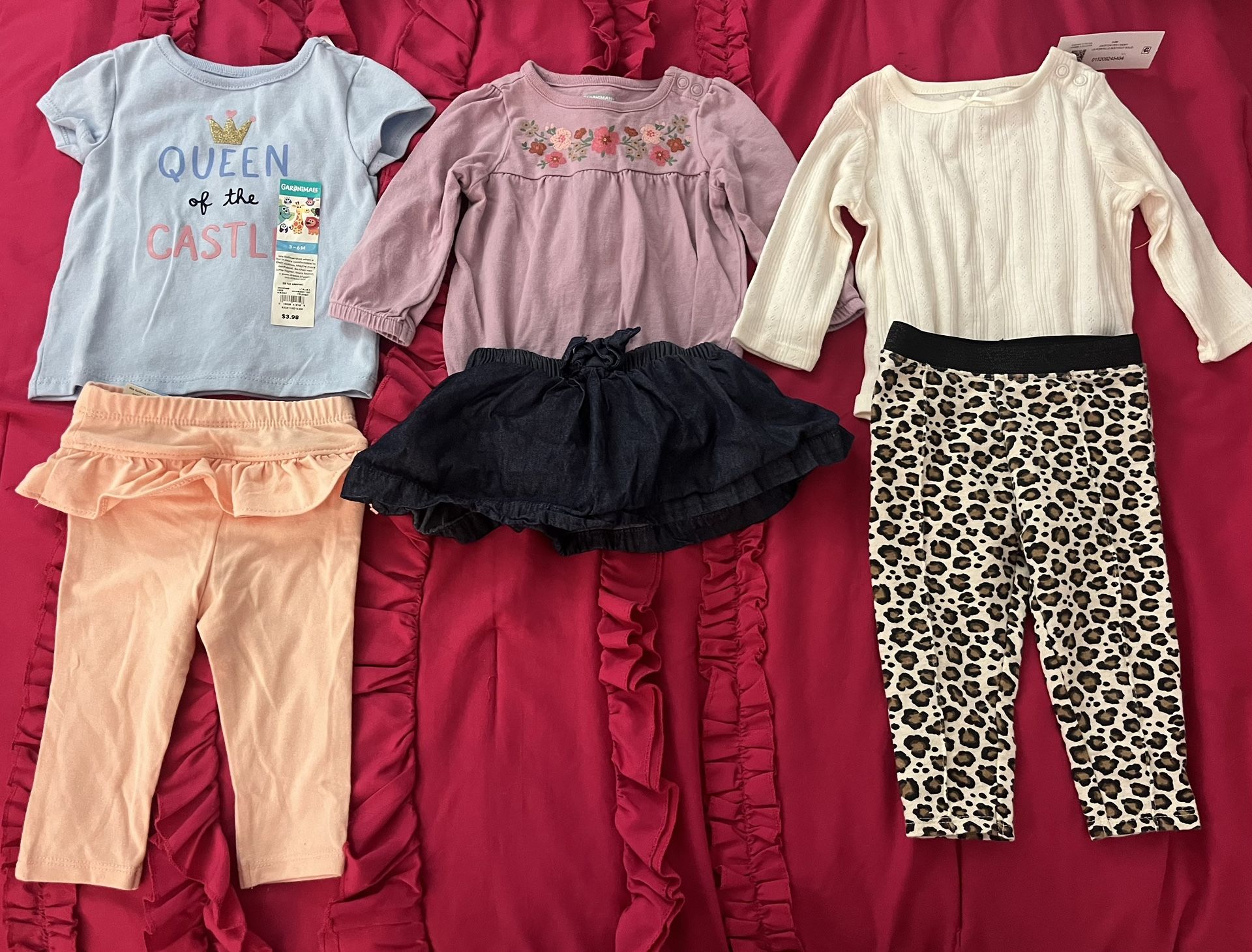 Baby Girl Clothes Size 3-6 Months