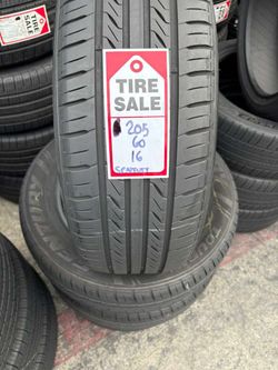 205-60-16 Sentury Touring Full Used Tire Set $240 Free Mounting And Balancing 