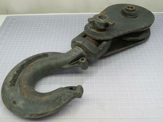 Mckissick 2664 Snatch Blocks Swl15.5 Ton Safety Ratio 2:1 T170099