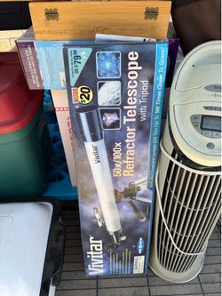 New Vivitar telescope