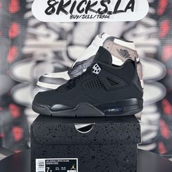 Jordan 4 Retro “Black Cat” Size 7Youth 