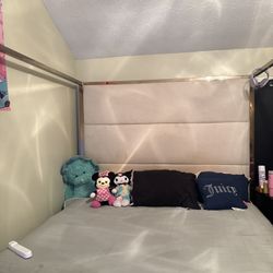 Canopy Bed Frame (Gold)