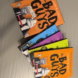 Bad Guys Book Set 1-4, Missing Book 5