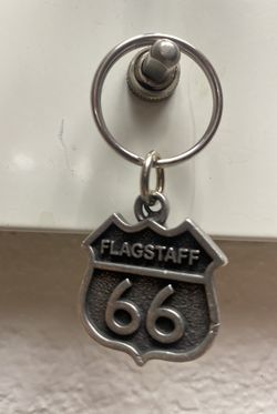 Route 66 Metal Key chain 