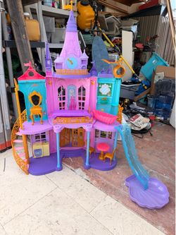 Disney Princess Ultimate Castle Doll House with Lights & Sounds & 4 ft Tall