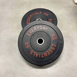  A pair of 55 pounds bumper weight