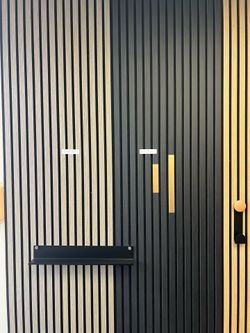 Really wood Veneer Acoustic panels