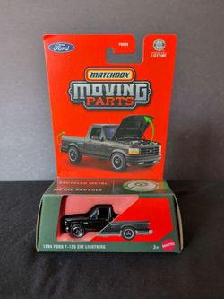 Matchbox Cars Moving Parts Black Ford F-150
