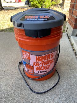 Bucket Head Wet/dry Vac With Bucket $15