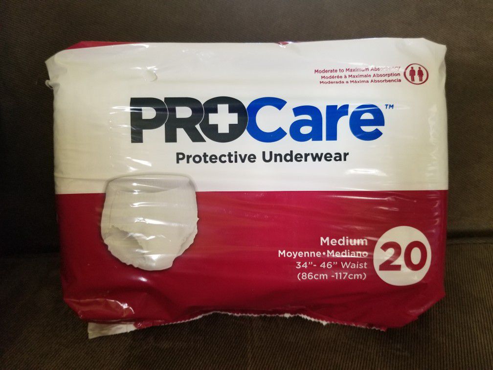 ProCare Protective Underwear Adult Diapers for Sale in Hampton, VA - OfferUp