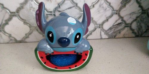 New Disney Stitch Sponge Holder