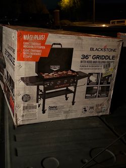 36 black stone griddle